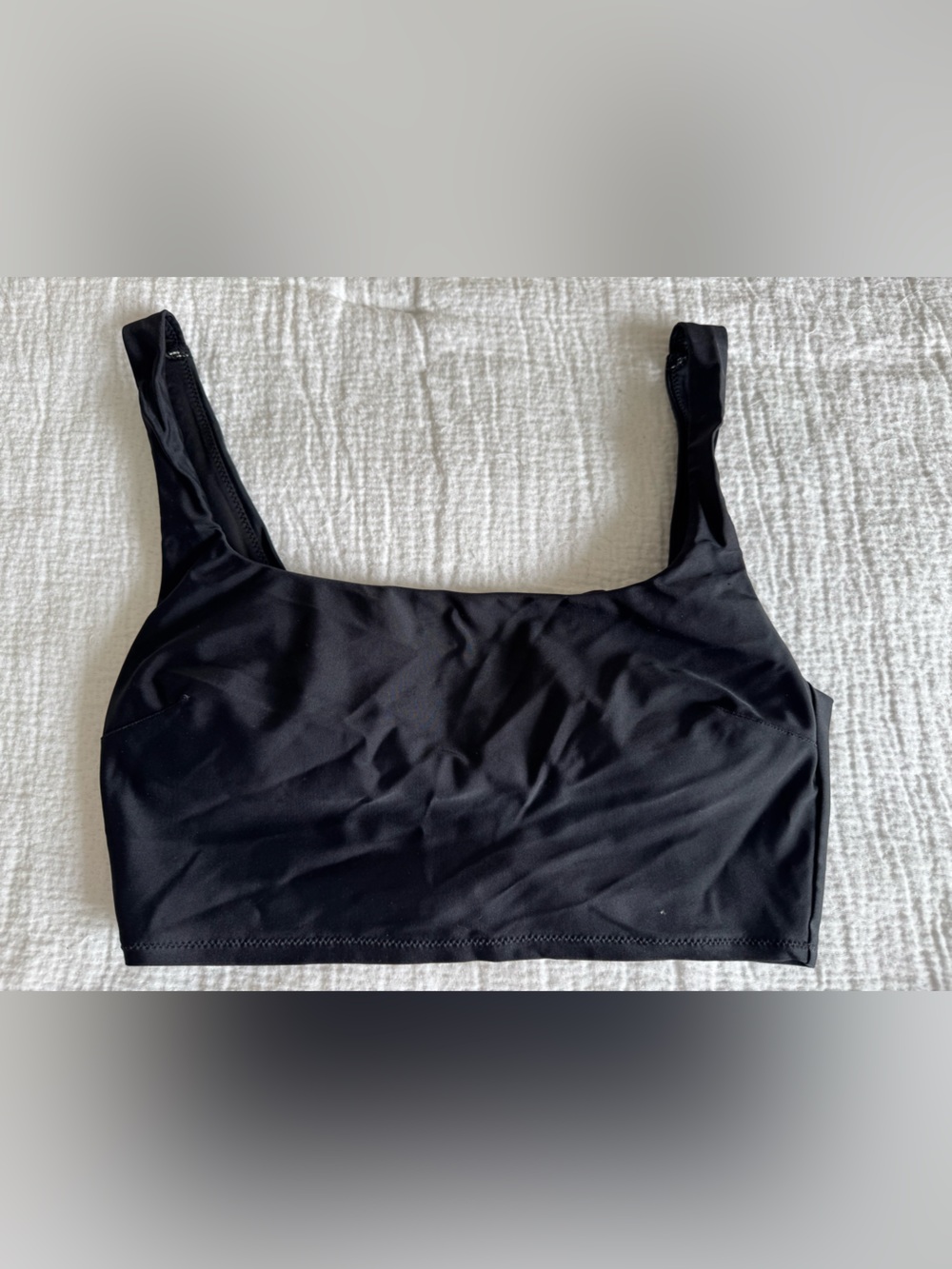 aerie Black Bikini Top